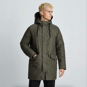 Everlane Renew Parka Long Men XS Green